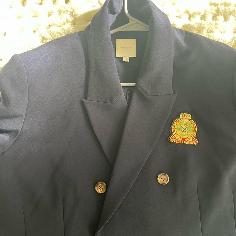 FAVORITE DAUGHTER XL NAVY BLUE BALZOR! WORN ONLY ONCE - FEELS AND LOOKS NEW